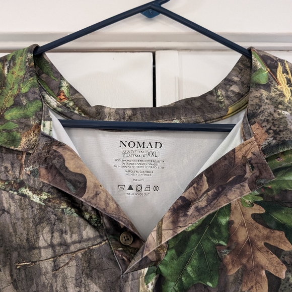 Nomad NWTF Camo Polo XXL Mossy Oak Obsession - Picture 3 of 5